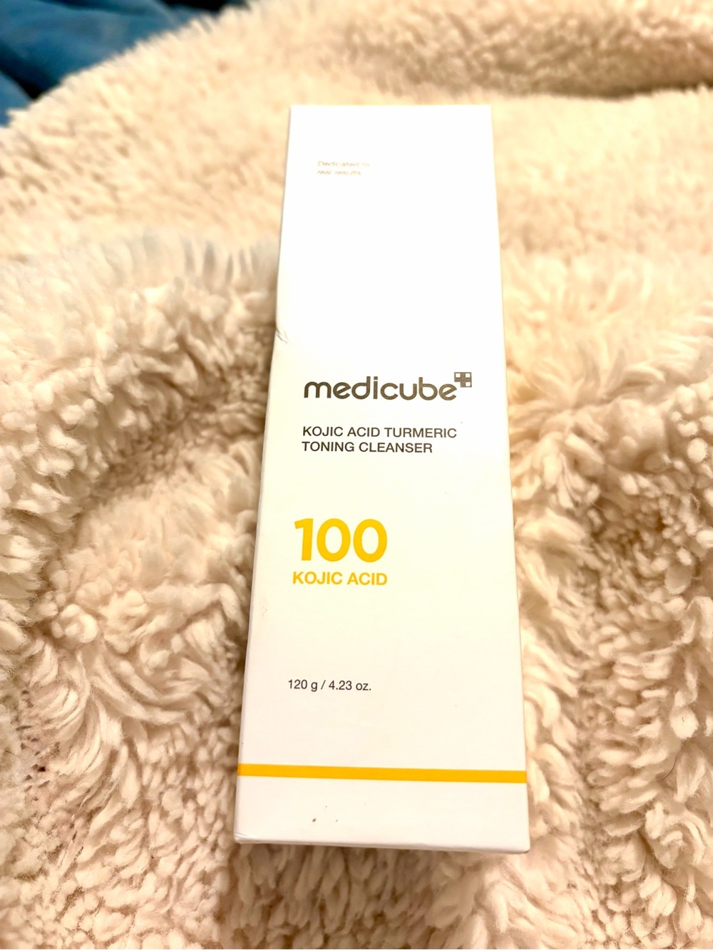 Medicube Kojic Acid Turmeric Toning Cleanser 4.23 Oz